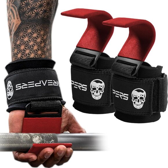NEW Gymreapers Weight Lifting Hooks - Picture 1 of 1